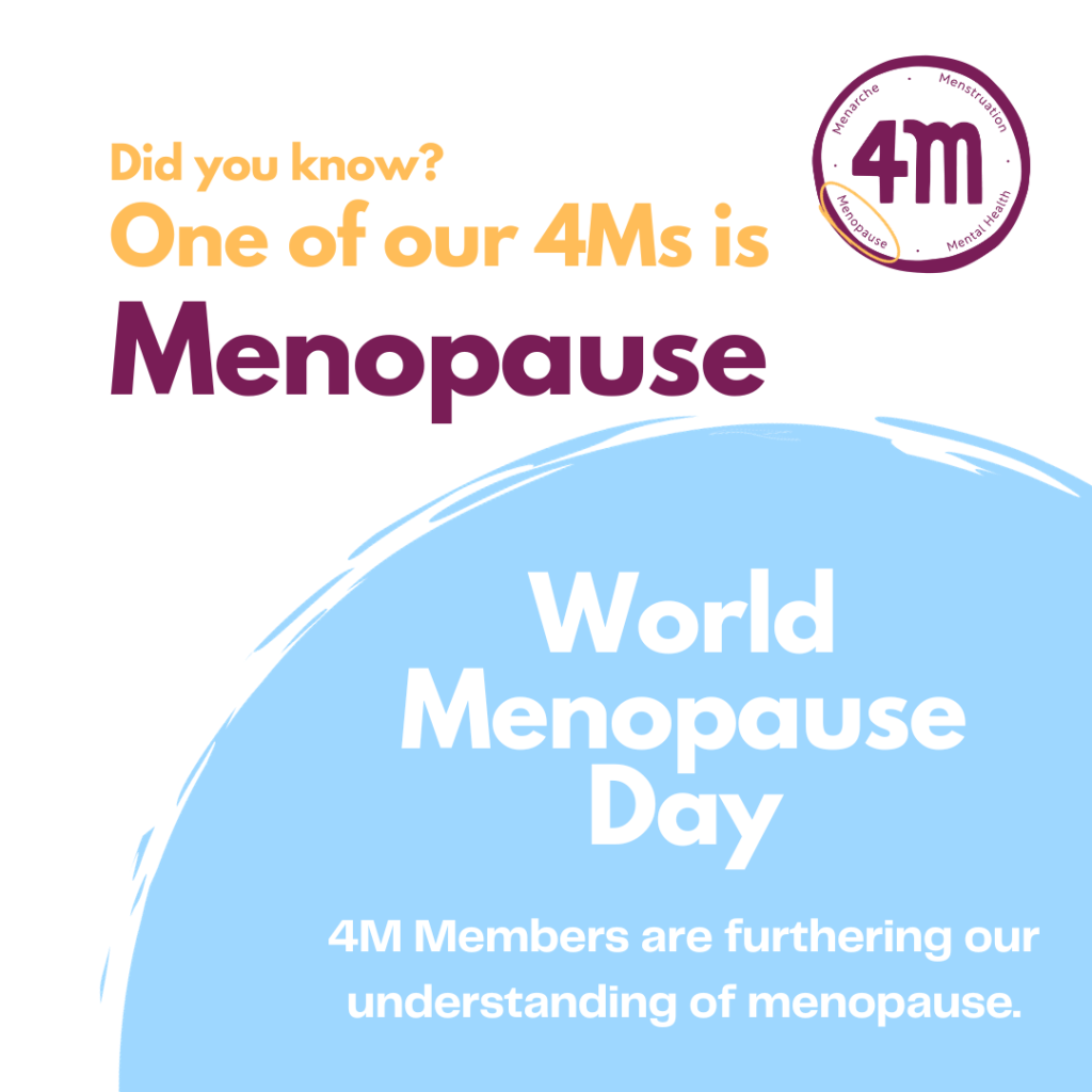 World Menopause Day 2023 | Spotlight on 4M Menopause Projects